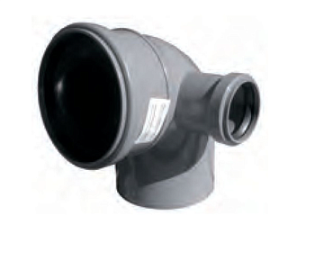 Отвод 110/50/90  правое Sinikon